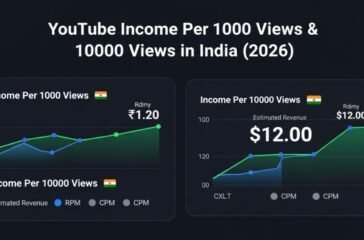 youtube-income-per-1000-views-and-10000-views-in-india-2026
