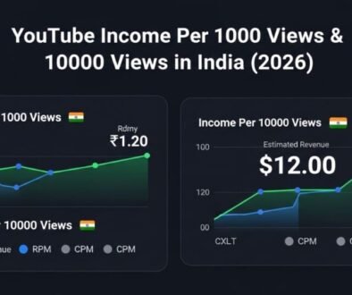 youtube-income-per-1000-views-and-10000-views-in-india-2026