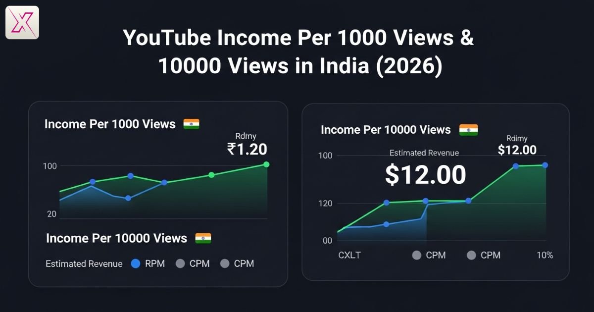 youtube-income-per-1000-views-and-10000-views-in-india-2026