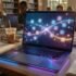 WWDC 2026 'All Systems Glow' event stage with colorful lighting and Apple logo